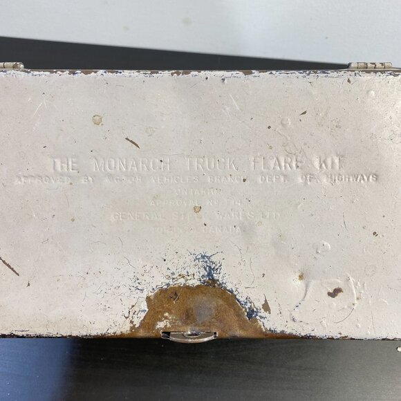 Heavy Duty Metal Box Tool Box, White Metal Storage Box, Cash Box with lock. - Picture 8 of 10